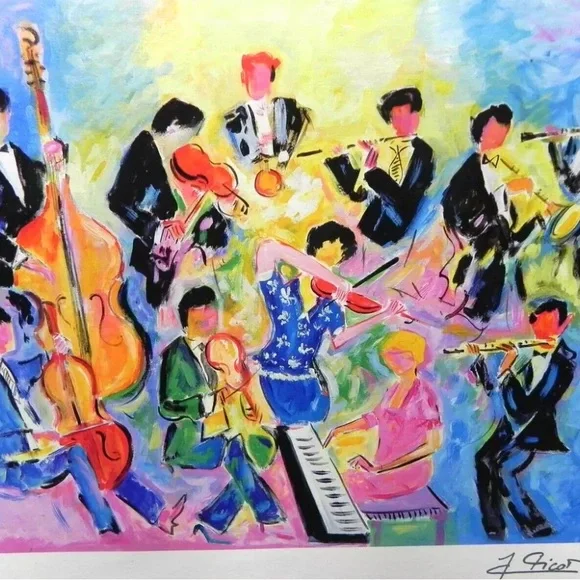 Jean-Claude Picot “Le Sacre du Printemps” Seriolithograph New Print - Picture 4 of 11